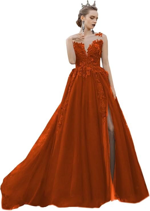 Gothic Backless Black Wedding Dresses for Bride lace Tulle Dress