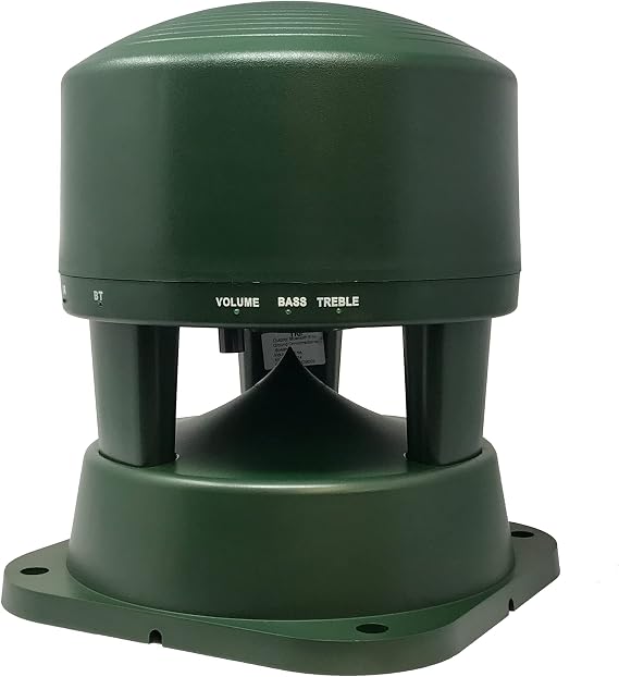 TIC BG24 8" Bluetooth 5.0 2x50w Outdoor DVC(Dual Voice Coil) Stereo Speaker(Single)