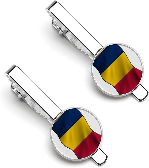 Tie Clips for Men, Custom Tie Clip, Pack of 2, Gifts for Dad, Men, Husband