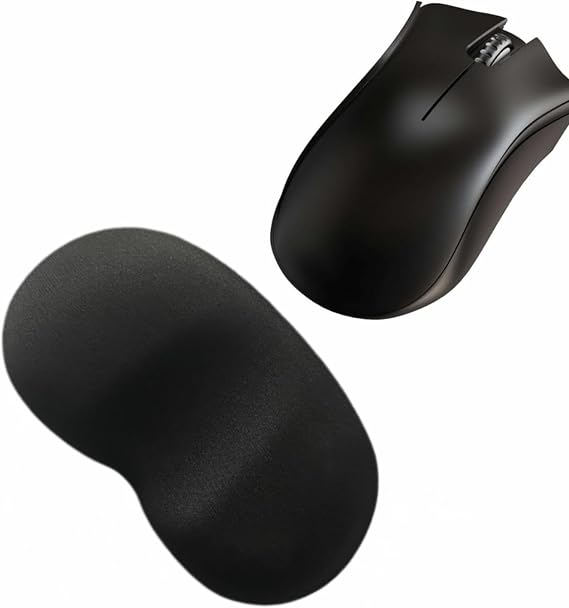 MP03 - Memory Mouse Bilek Destek Pedi | Yumuşak, Ergonomik, Fare Önü El Bileği Dinlendirme Pedi