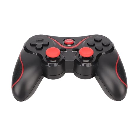 PUSOKEI Gaming Controller, Bluetooth Game Controller for Android, IOS, Mobile Phone, Computer, VR, Dual Vibration Joystick Gamepad Phone Game Controller [video game]