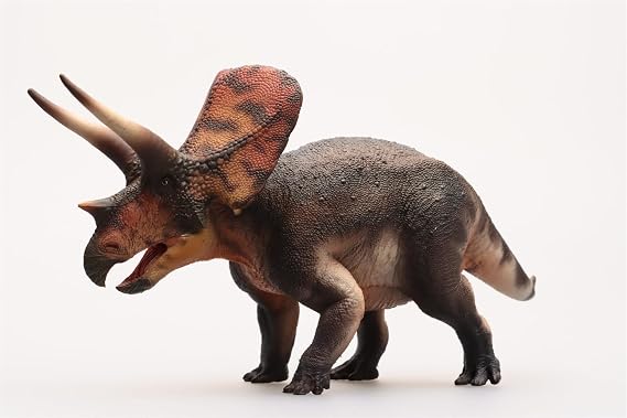 1:35 Scale Torosaurus Model Dinosaur Figure (Brown)