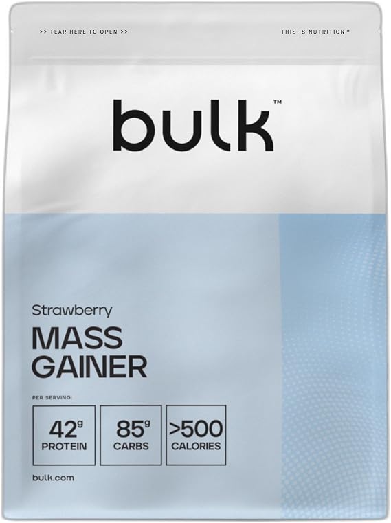 Bulk Complete Mass Gainer, Strawberry