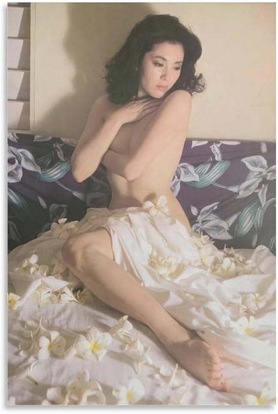 松坂慶子女優の美しいセクシーなポスター 7 ホーム装飾 パネル 壁アート 現代壁掛け 絵画 版画 芸術作品 インテリア20x30inch50x75cm