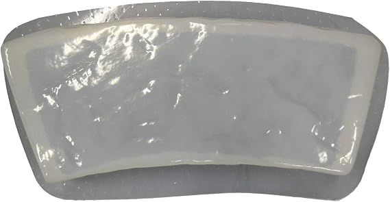 Rock Look Curved Border Plastic Craft Mold use with Concrete or Cement for Making into Your own Edgers Edging 5015