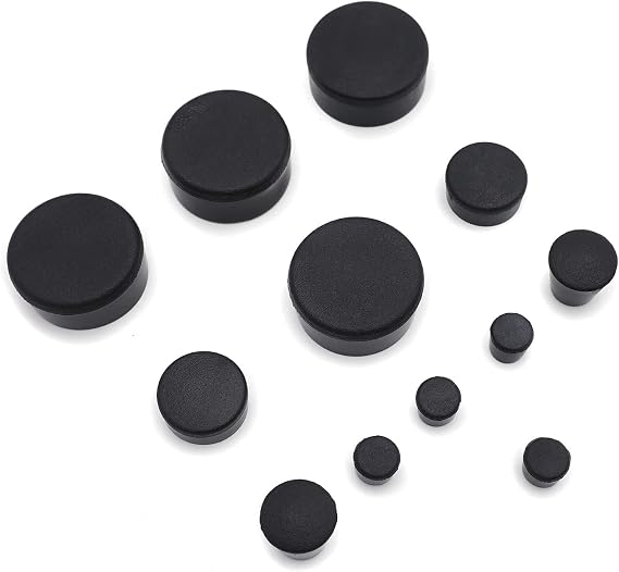SMT-Black Fairing Frame Plugs Compatible With 2007 2008 Suzuki GSXR 1000 GSX-R1000 Motorcycle [B00XIRXYFA]
