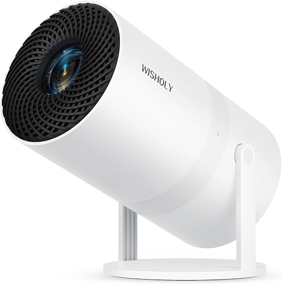 Mini Portable Projector with WiFi and Bluetooth