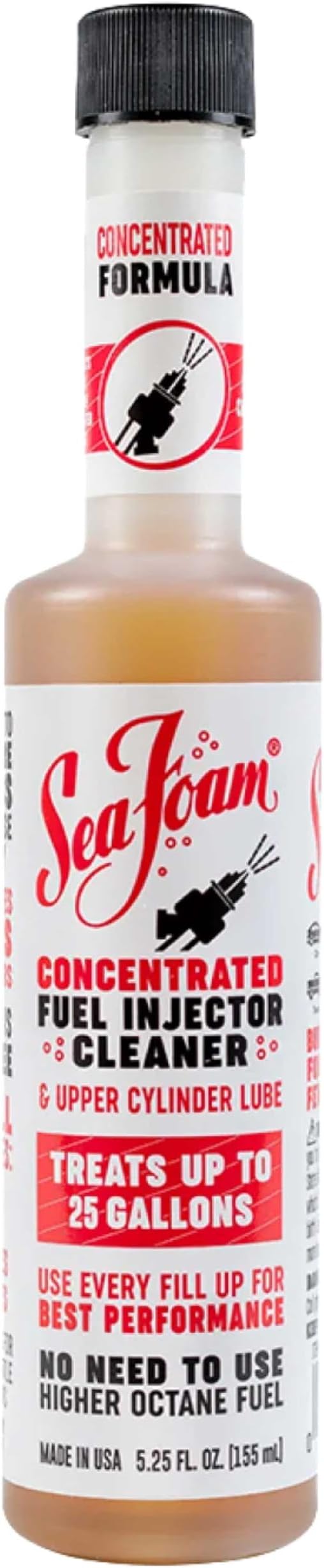 Sea Foam IC5 Fuel Injector Cleaner for Gas Engines, IC5, 5.25 oz, Pack of 1