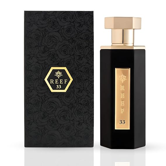 Reef 33 Arabian Perfumes For Women 100ML (3.38 OZ) Long Lasting Eau De Parfum For Women & Luxurious Fragrance With Saffron & Oud Notes