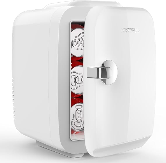 CROWNFUL Mini Refrigerator