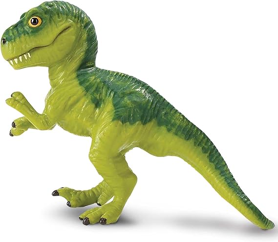 Safari Ltd. Dino Dana Baby T-Rex AR Figurine - Detailed 3.25" Plastic Model Figure - Fun Educational Augmented Reality Play Toy for Boys, Girls & Kids Ages 3+