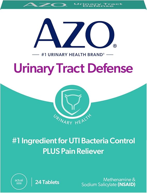 AZO Urinary Tract Defense Antibacterial Protection 24 Count