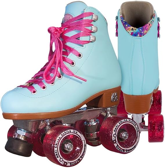 Moxi Beach Bunny Roller Skates for Women - Colorful, Precision-Fit Skate with High-Rebound Wheels, Moisture-Wicking Lining & Padding, Roller Skates