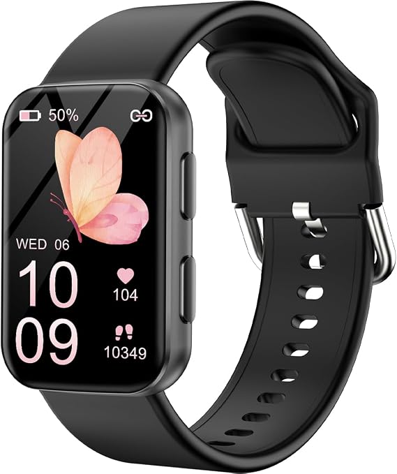 MorePro Fitness Tracker Watch with 24/7 Heart Rate/Blood Pressure Monitor