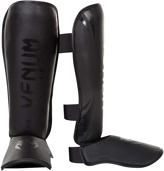 Venum Stand Up Shin Guard Challenger Challenger Black/Black M