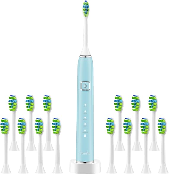 7AM2M Rechargeable Sonic Electric Toothbrush AM100 Pack