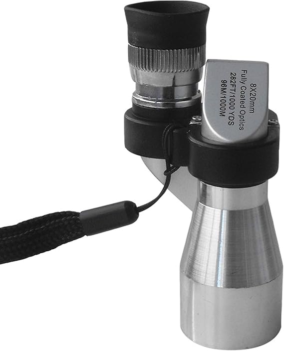 Mini 8X20HD Optical Monocular Telescope Outdoor Hiking Expedition Microscope Eyepiece