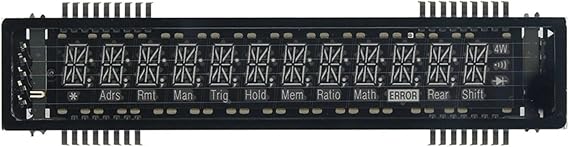 KiraKira Vacuum Fluorescent Display Module for Agilent 34401A Digital Multimeter High Visibility Screen Upgrade Black PCB Unit