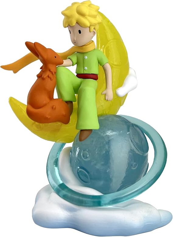 Collectible figurine Plastoy The Little Prince and fox on the moon 40454 (2023)