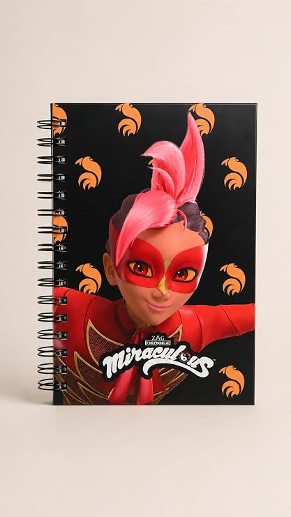 ZAG STORE - Miraculous Ladybug -Super Heroes Notebook Rooster Bold