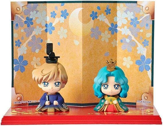Sailor Moon Petit Chara Hinamatsuri: Haruka & Michiru 2 Pack Figure Set