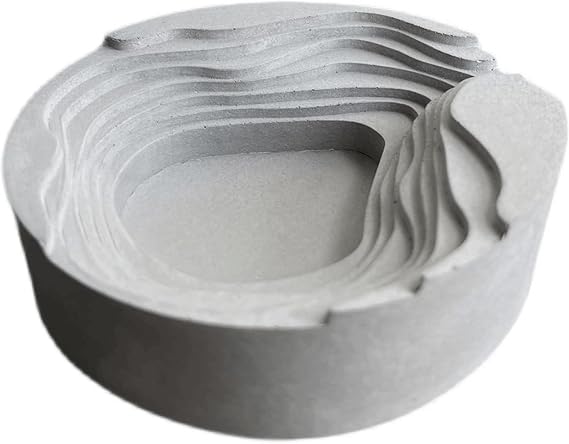 Ladder Shaped Cement Ashtray Creative Ashtrays Household Ash Tray Smoking Accessories Restaurant Bar Hotel Use