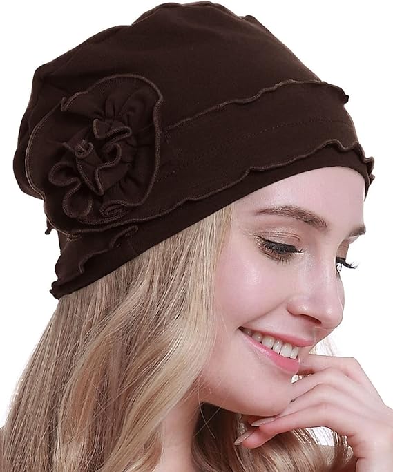 osvyo Chemo Headwear Turban Cap for Women - Cancer Beanie Hair Loss Sealed Packaging