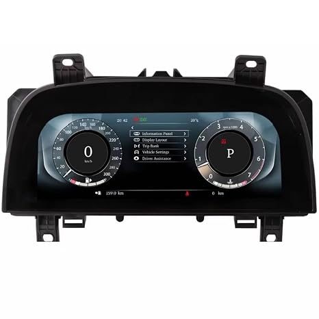 Digital Cluster for Range Rover Sport L320, Discovery 4 LR4 2010-2013 | 12.3 Inch LCD Instrument Virtual Cockpit Car Dash Speedometer Gauge Panel
