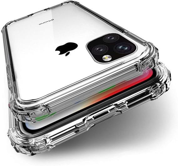 iPhone 11 Pro Max Case, BENEFIQ Clear Shockproof US Military MIL Certified Transparent iPhone Soft Cover Wireless Charging for iPhone 11 ProMax