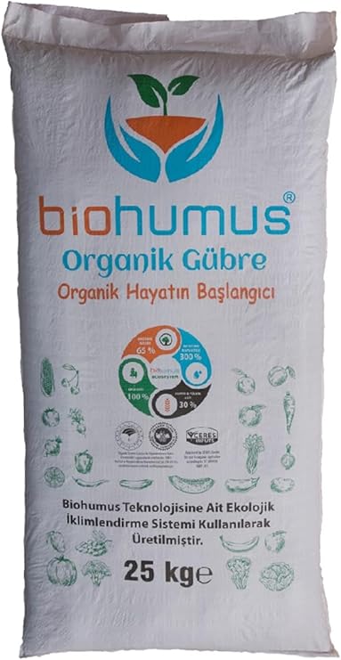 ÇİLEK için, Organik gübre, Organik Sertifikalı, Kök geliştirici, toprak düzenleyici, bitki besleyici 25 Kg (1)