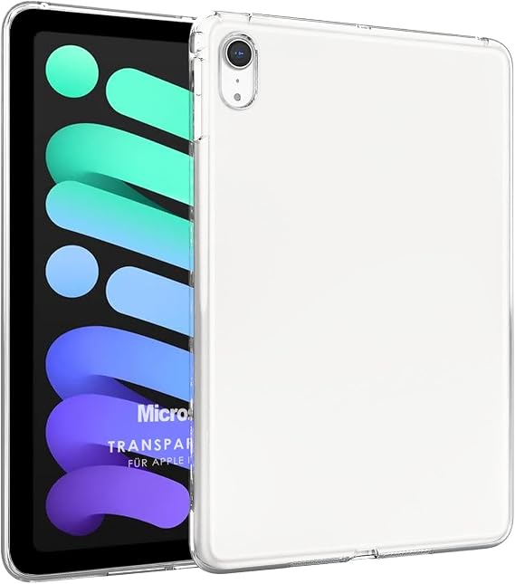 Microsonic Apple iPad Mini 7 Kılıf (A2993-A2995) Transparent Soft Şeffaf [iPad Mini 7 ile Uyumlu Kılıf - Şeffaf]