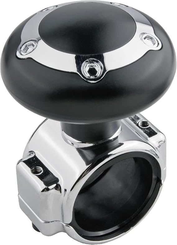 Steering Wheel Knob Spinner, Universal Fit Driving Helper Car for Tractor, Truck, Lawn Mower, Forklift, Boat