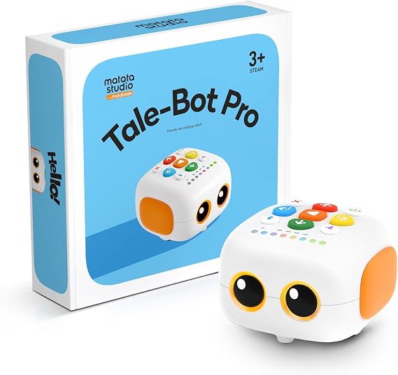 Programmable Robot Children from 3-5 Years MatataStudio Tale-Bot Pro Programmable Robot Toy Kit for Toddlers Early Programming Learning STEM Interactive Electronic Robot from 3+