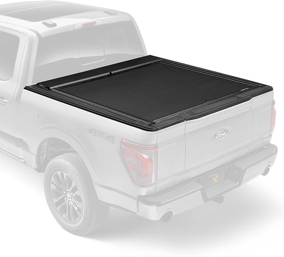 RealTruck Roll-N-Lock A-Series XT Retractable Truck Bed Tonneau Cover | 448A-XT | Fits 2009 - 2018, 2019 - 2020 Classic Dodge Ram 1500/2500/3500 6' 4" Bed (76.3")