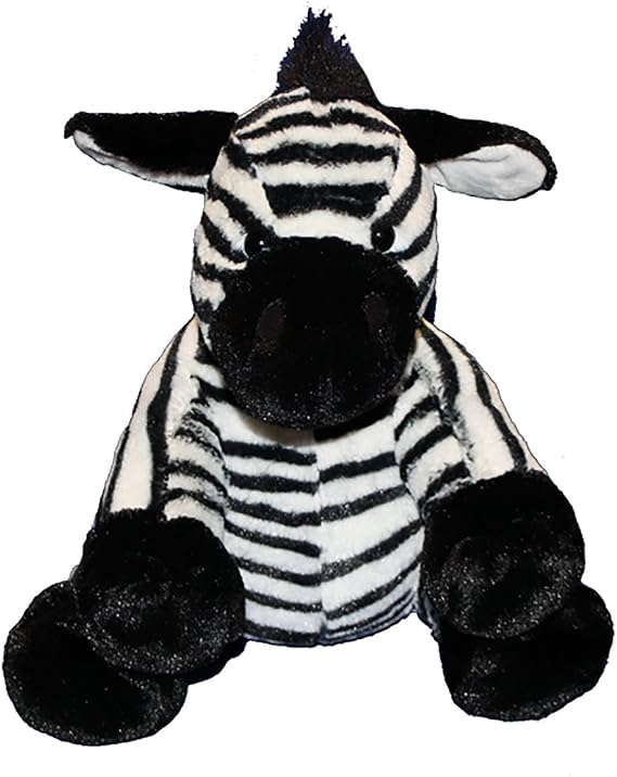 Stuffems Toy Shop Record Your Own Plush 8 inch Zebra - Ready 2 Love in a Few Easy Steps