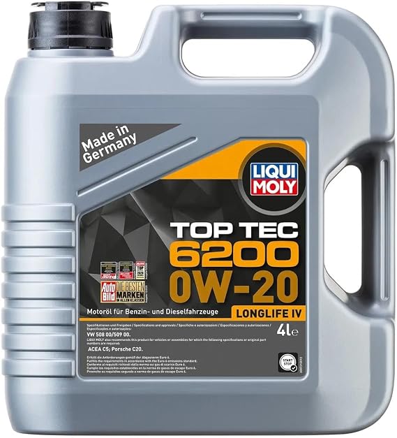 Liqui Moly Top Tec 6200 0W-20 4 lt Motor Yağı