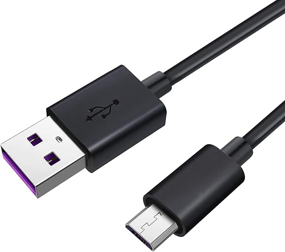Micro USB Type B Charging Cable Cord Compatible with Audio-Technica ATH-M50xBT/ATH-S200BT/ATH-ANC500BT/ATH-ANC700BT/ATH-ANC900BT/ATH-SR50BT/ATH-DSR7BT/ATH-G1WL/ATH-SR30BT