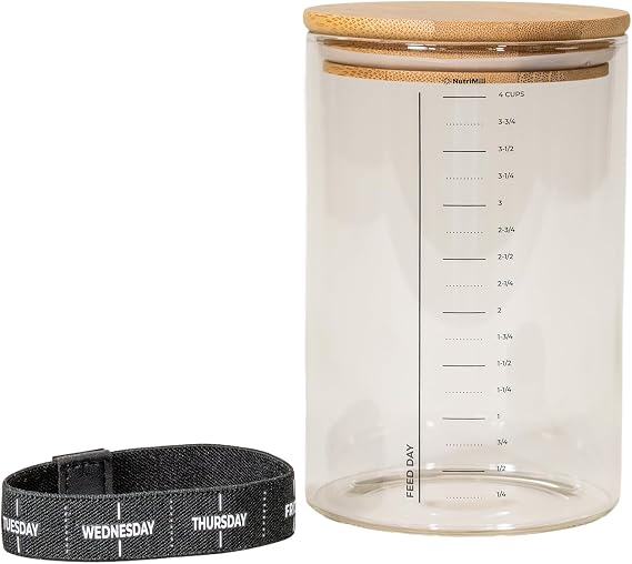 Nutrimill Sourdough Starter Jar - 1 Quart