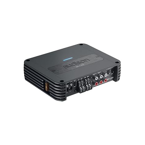 Audison SR 4.300 D-Class 4-Channel Amplifier 130 Wrms X 4 At 2-Ohms