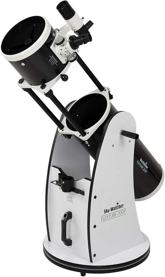 Sky-Watcher Flextube 200 Dobsonian 8-inch Collapsible Large Aperture Telescope Portable, Easy to Use, Perfect for Beginners (S11700)
