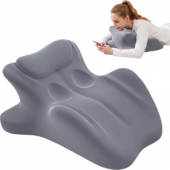 Ergonomic Memory Foam Wedge Pillow, 27 Angled Body Support Cushion