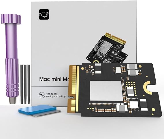 Mac mini M4 SSD 2TB、ハードディスクストレージ、Mac mini M4用アップグレード。