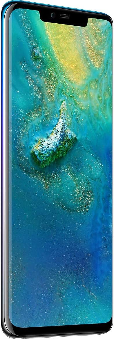 HUAWEI Mate 20 Pro 128 GB 6.39-Inch 2K FullView Android 9.0 SIM-Free Smartphone with New Leica Triple AI Camera, Single SIM, UK Version - Twilight