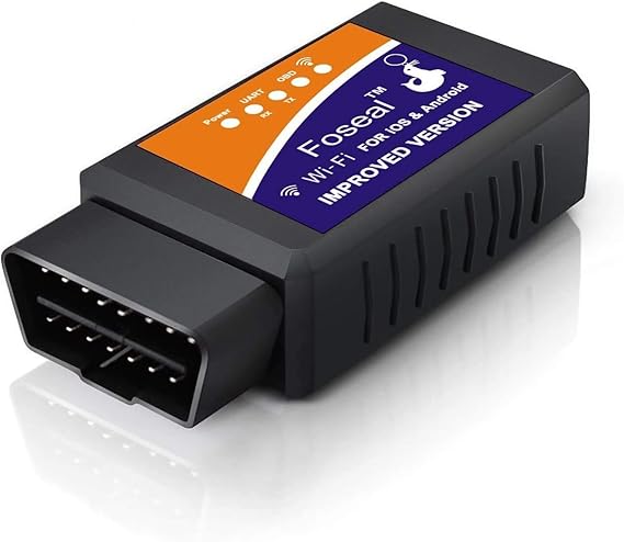 Foseal OBD2 Scanner, WiFi Car Code Reader Check Engine Light Diagnostic Scan Tool for iOS and Android
