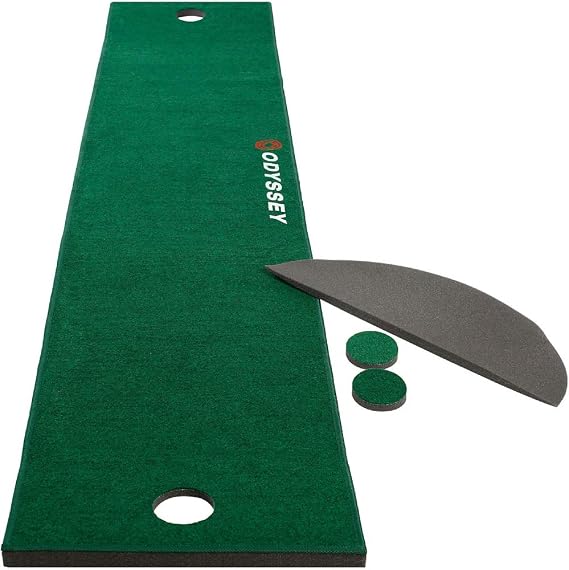 Odyssey Indoor Putting Green for Home & Office - Golf Training Aid