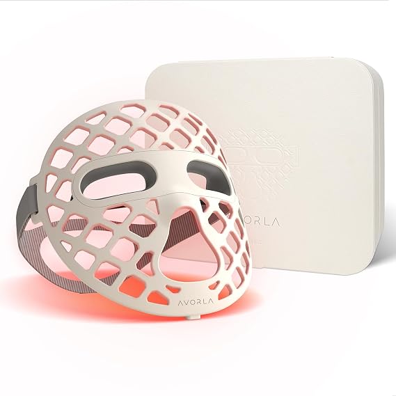 LED Light Therapy Mask, LED light therapy for face to reduce wrinkle and acne, Red, Blue & Near Infrared Facial Skincare Device