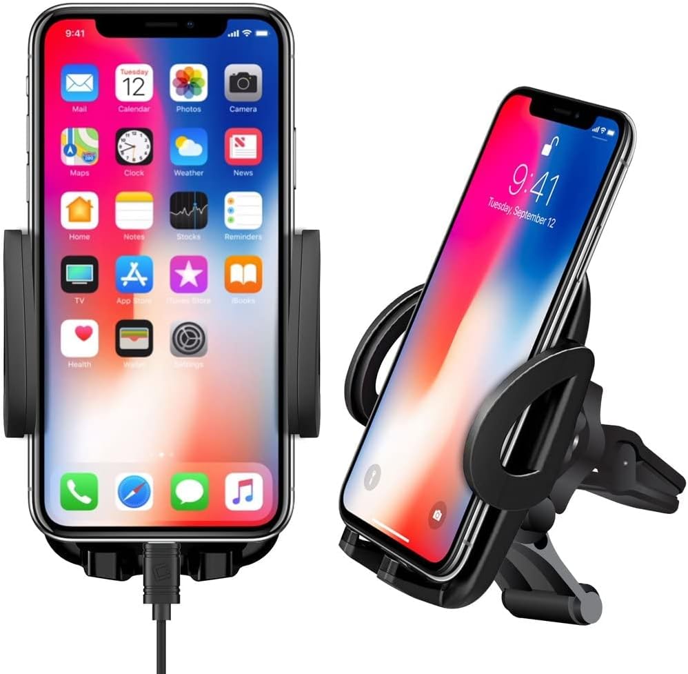 Full 360 Multi Mount Works for ARCHOS 50c Oxygen and Car Holder is Fully Adjustable, Portable, Durable up to 3.5inch Wide Screens and 8 pounds! [Black]