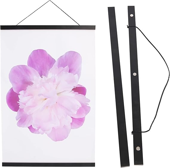 Magnetic Poster Hanger Frame,12x18 12x16 Poster Frame Hanger,12In,Black
