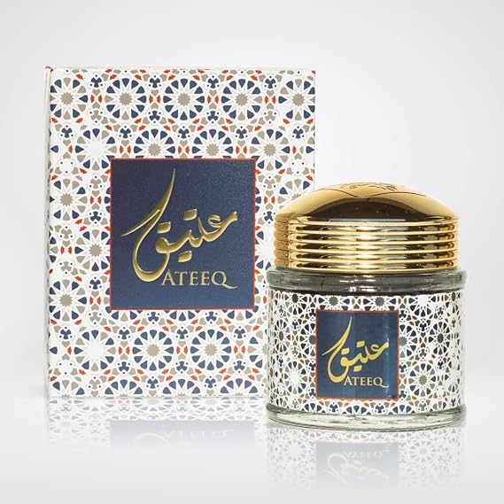 Almas Perfumes Bakhoor Ateq Premium Oriental Incense 60g | Rich Oud & Musk Aroma | Traditional Arabian Home Fragrance | Made in Saudi Arabia