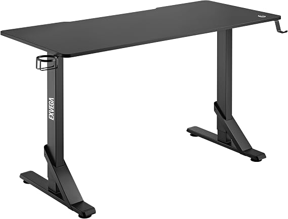EXVEGA Neo Manuel Yükseklik Ayarlı Rgb Oyuncu Masası